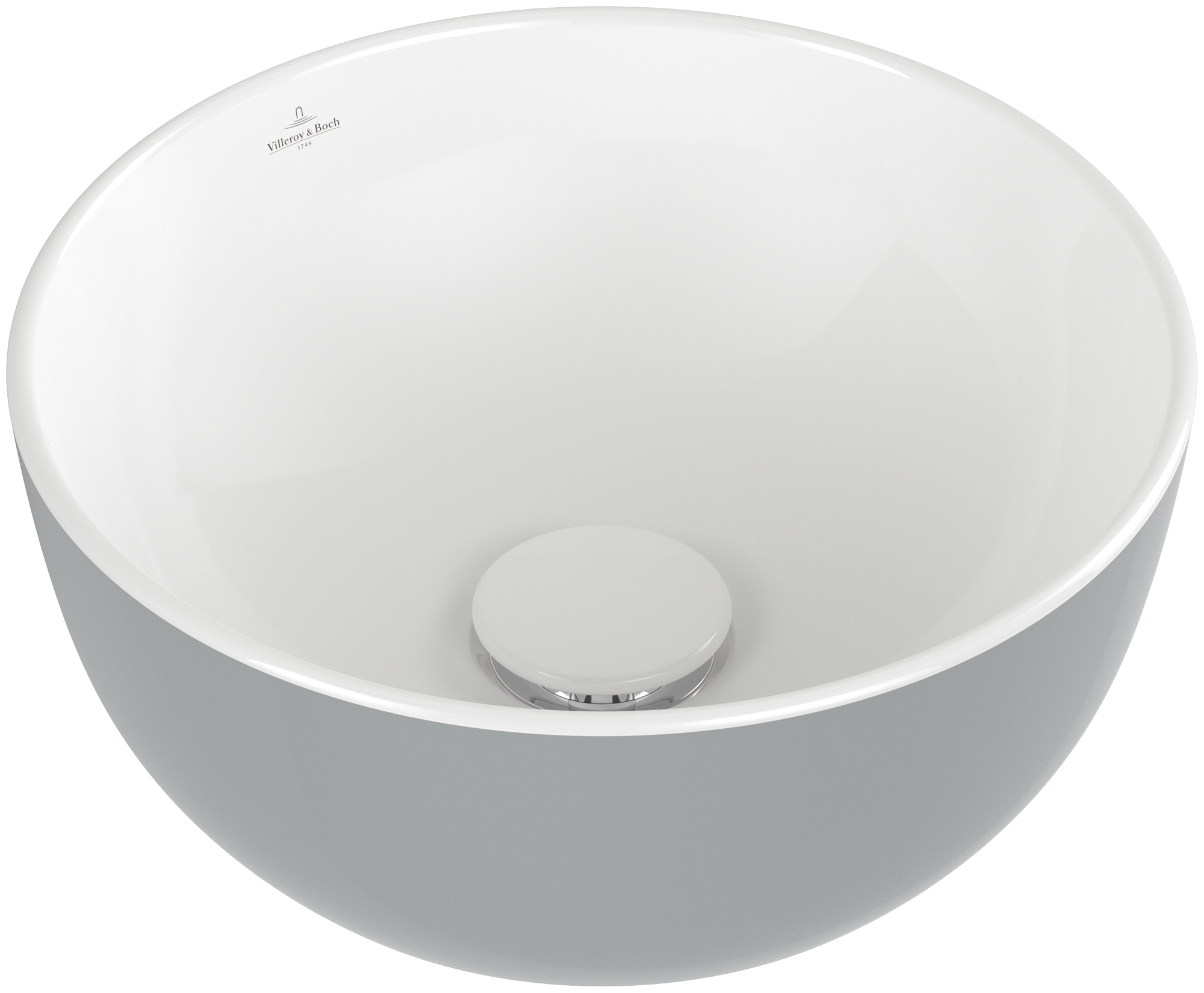 Villeroy & Boch Artis Surface-mounted washbasin, 325x325x135mm, without overflow, French Linen