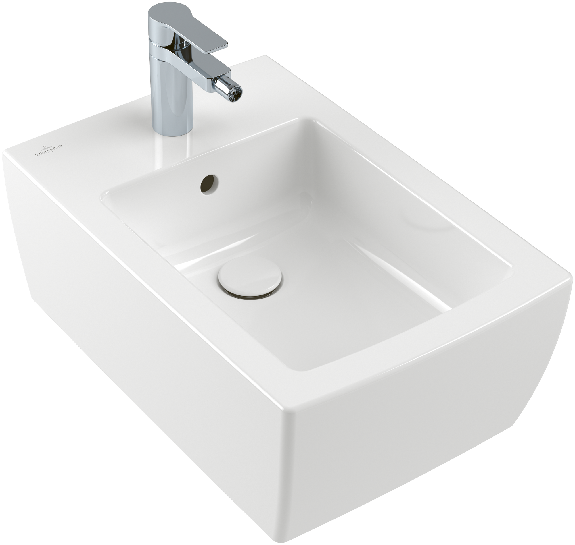 Villeroy & Boch Memento 2.0 Bidet, 375x560mm, Blanc CeramicPlus