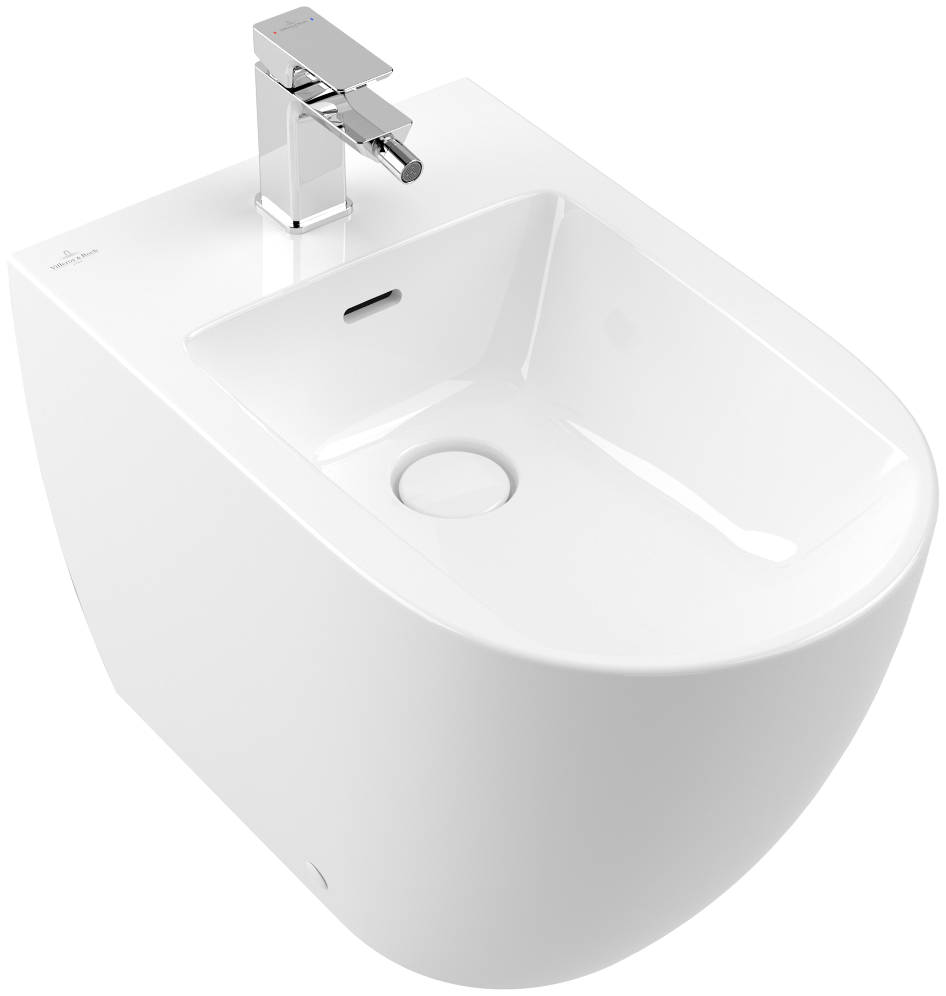 Villeroy & Boch Subway 3.0 Bidet, 370x600mm, White Alpine CeramicPlus