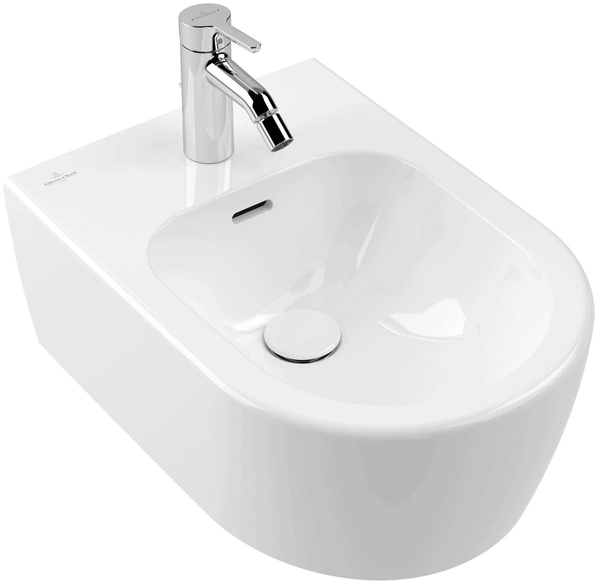 Villeroy & Boch Skyla Bidet, 370x530mm, White Alpine