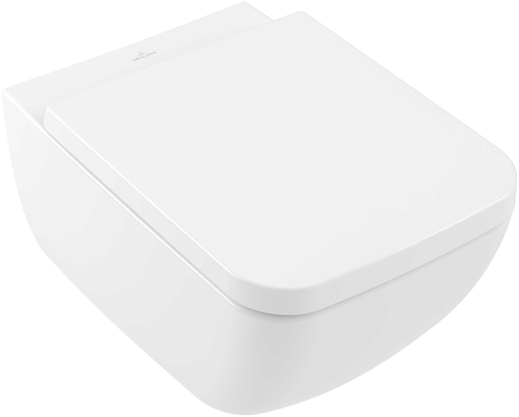 Villeroy & Boch Collaro DirectFlush Combi-Pack, wandhängend, mit DirectFlush, Stone White CeramicPlus