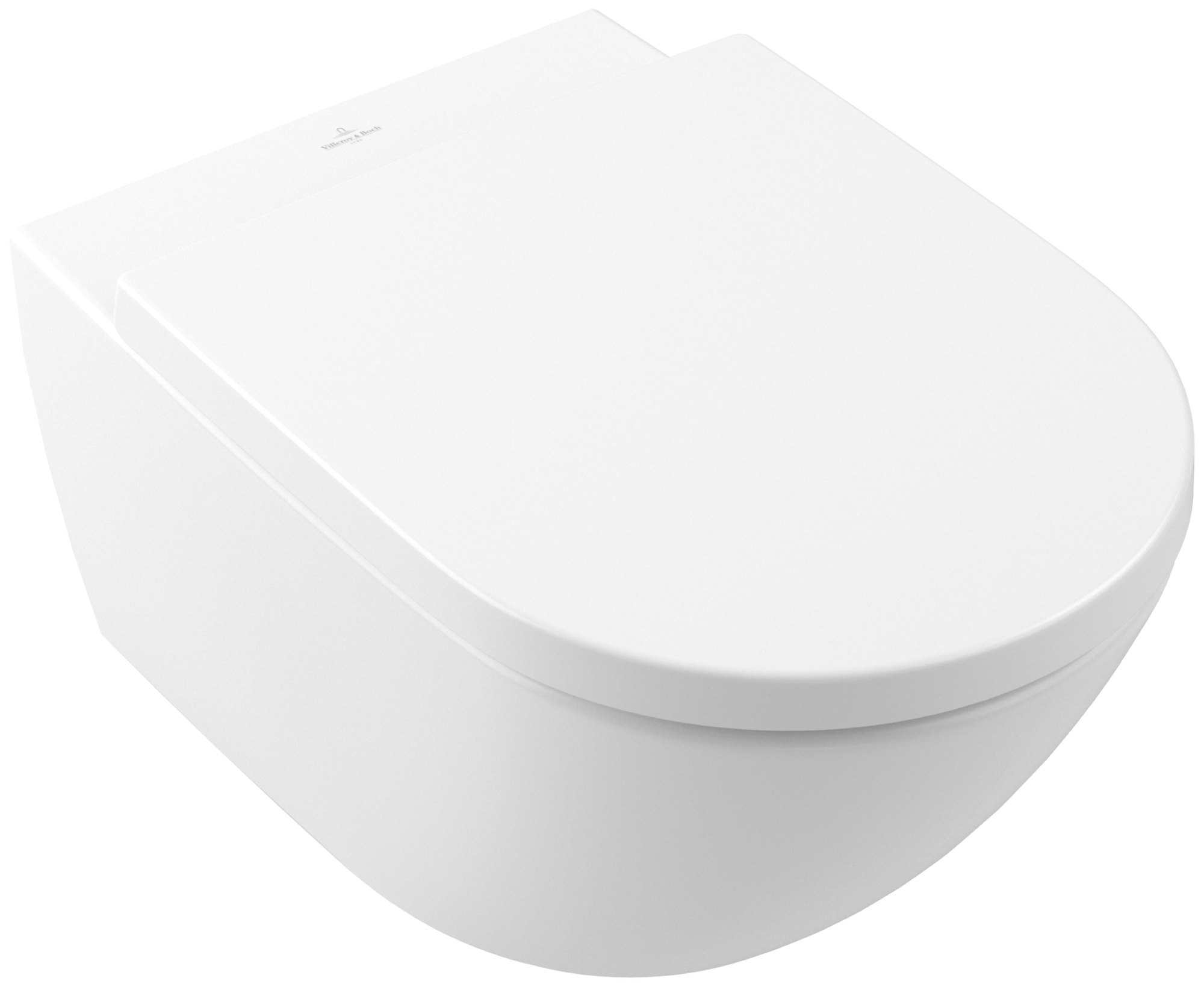 Villeroy & Boch Subway 3.0 Toilet seat and cover, with automatic lowering mechanism (SoftClosing), with removable seat (QuickRelease), Stone White