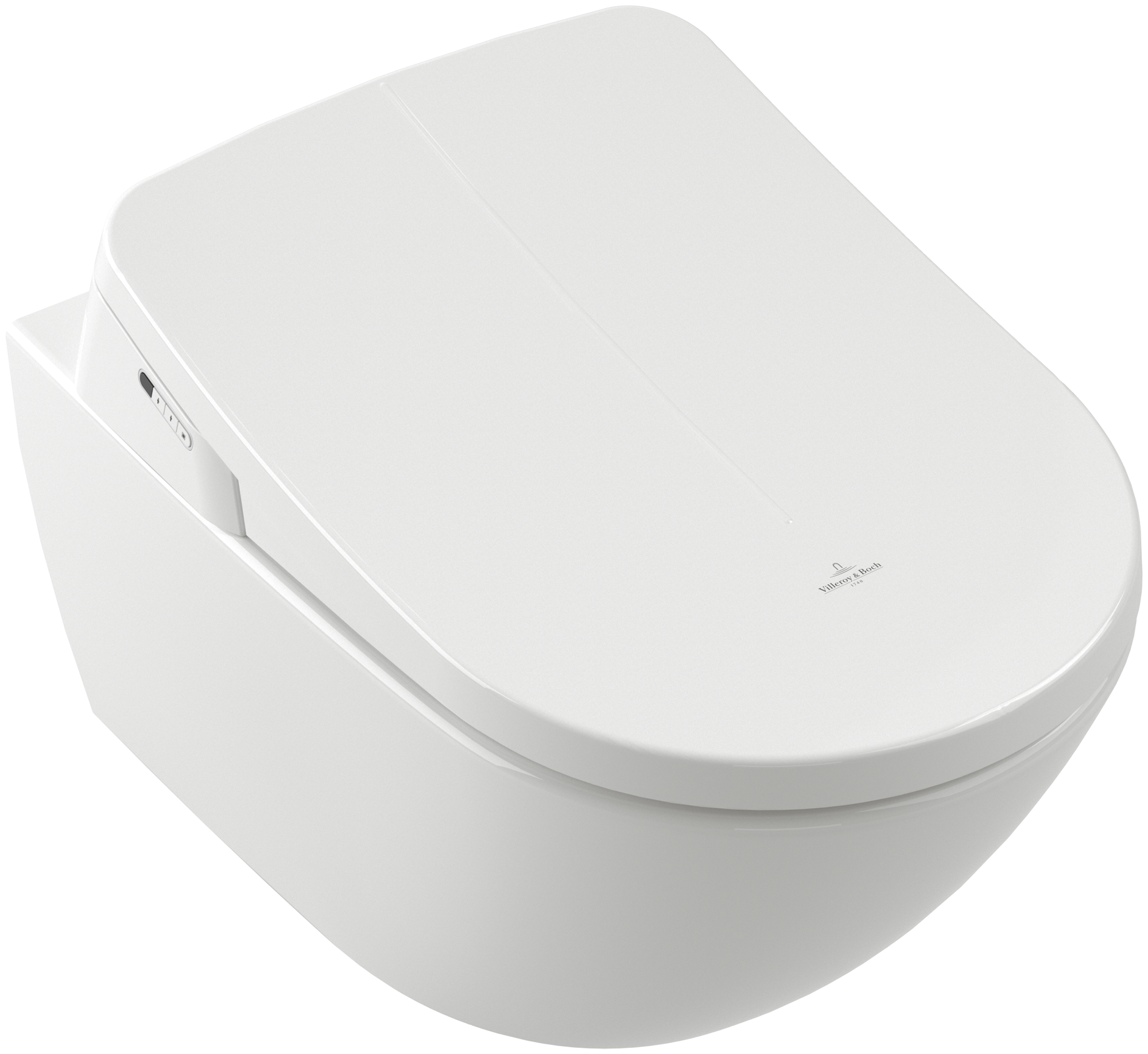 Villeroy & Boch Subway 3.0 ViClean, TwistFlush Cuvette WC sans bride, modèle suspendu, avec TwistFlush, Blanc CeramicPlus