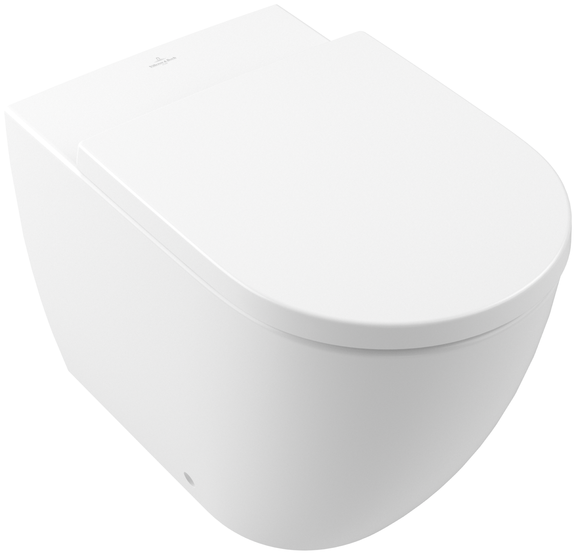 Villeroy & Boch Subway 3.0 TwistFlush Washdown toilet, rimless, floor-standing, with <p>TwistFlush</p>, Stone White CeramicPlus