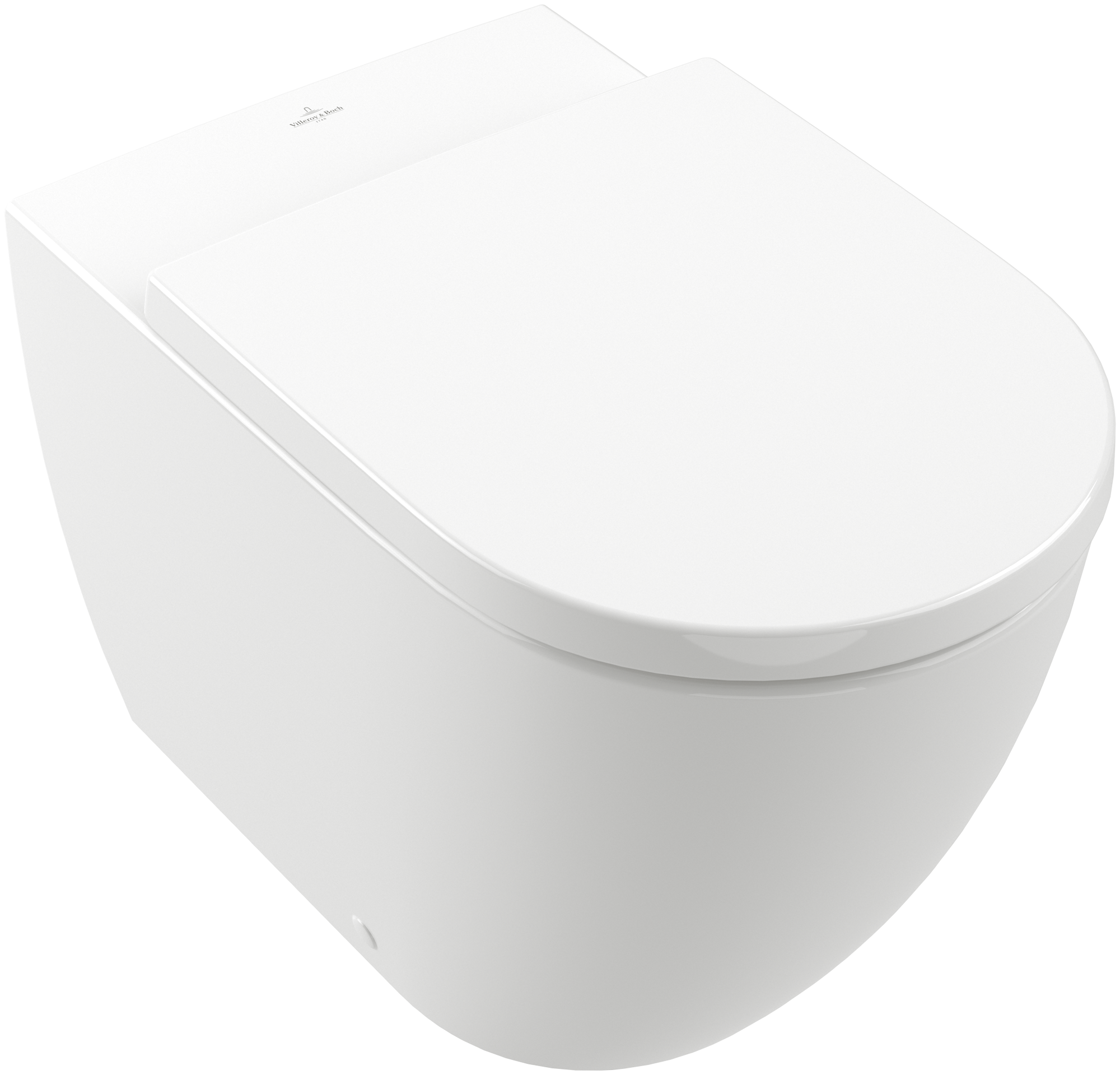 Villeroy & Boch Subway 3.0 TwistFlush Washdown toilet, rimless, floor-standing, with <p>TwistFlush</p>, White Alpin AntiBac CeramicPlus