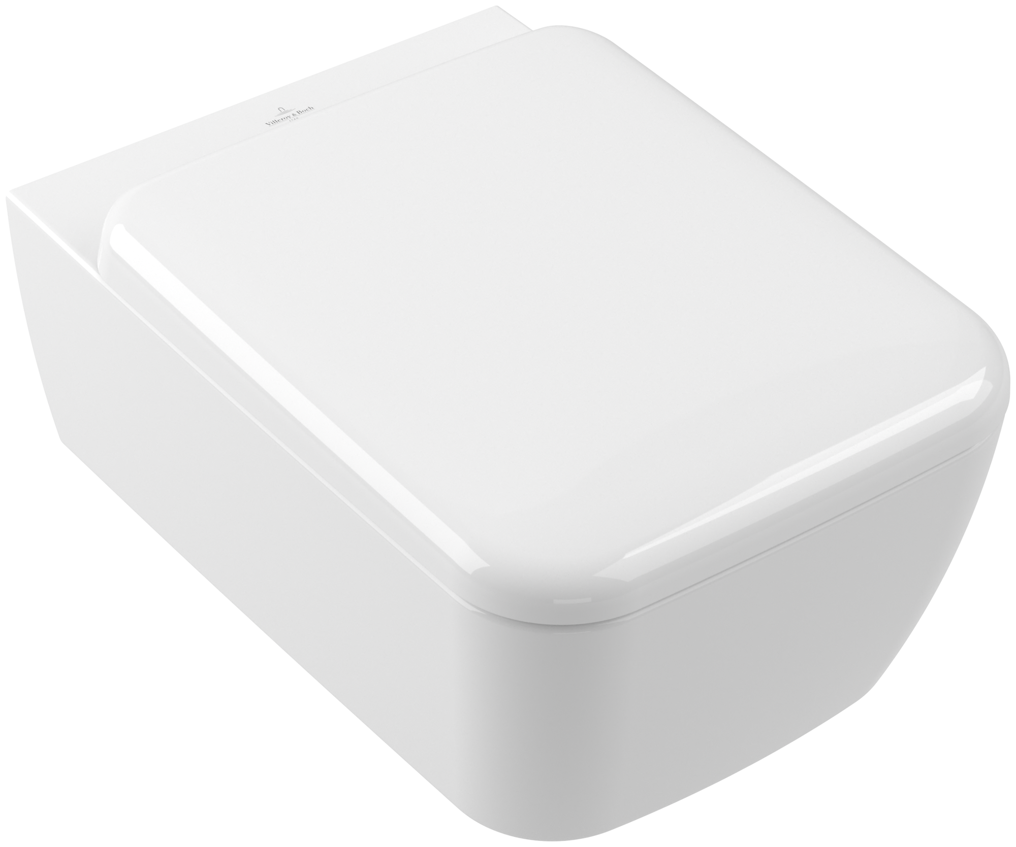 Villeroy & Boch Skyla TwistFlush Combi-Pack, wandhängend, mit TwistFlush, Weiß Alpin