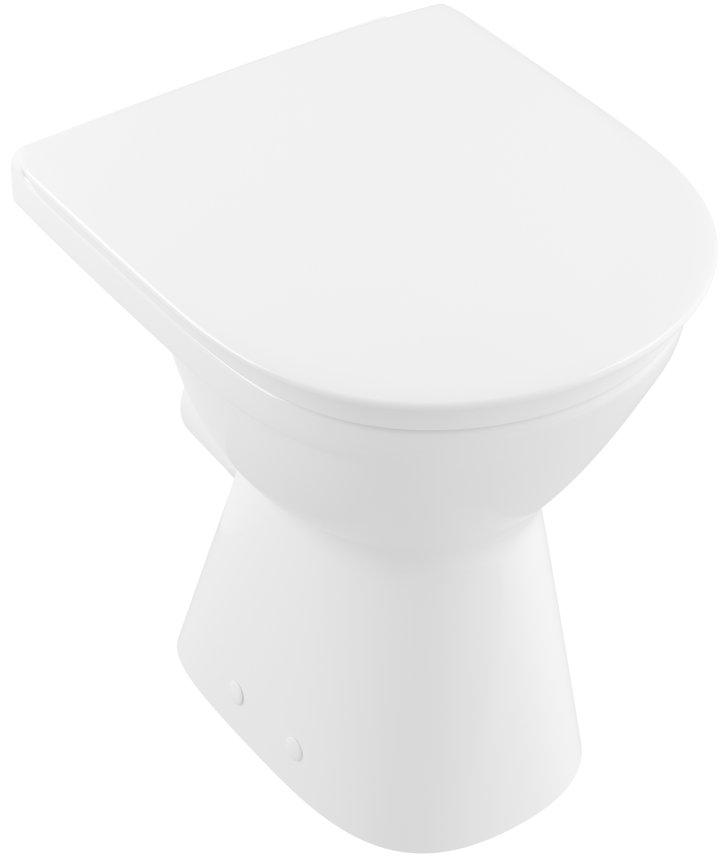Villeroy & Boch ViCare previously O.novo Vita Washout toilet, rimless, floor-standing, with DirectFlush, White Alpin