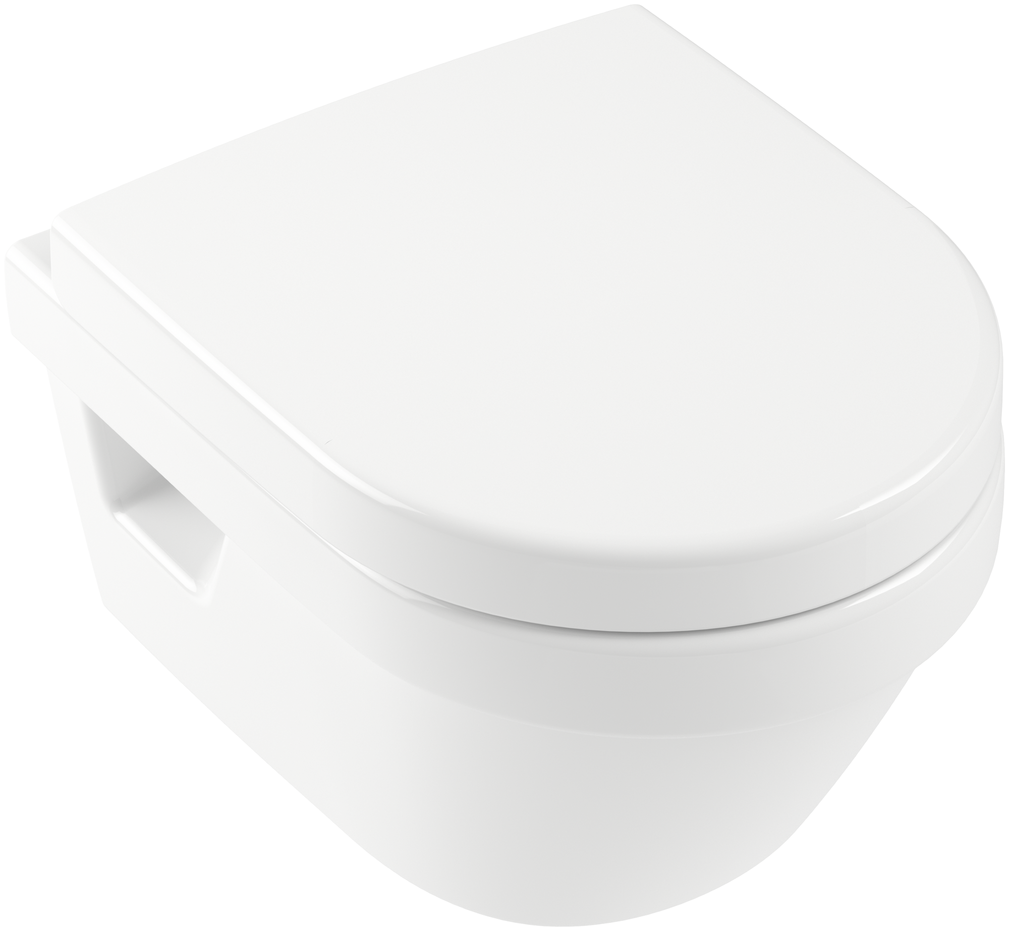 Villeroy & Boch Architectura DirectFlush Combi-Pack, wall-mounted, with DirectFlush, White Alpin CeramicPlus