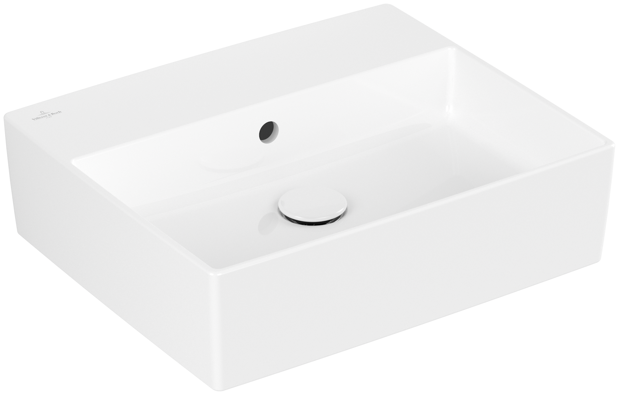 Villeroy & Boch Memento 2.0 Surface-mounted washbasin, 498x420x139mm, with overflow, White Alpin CeramicPlus