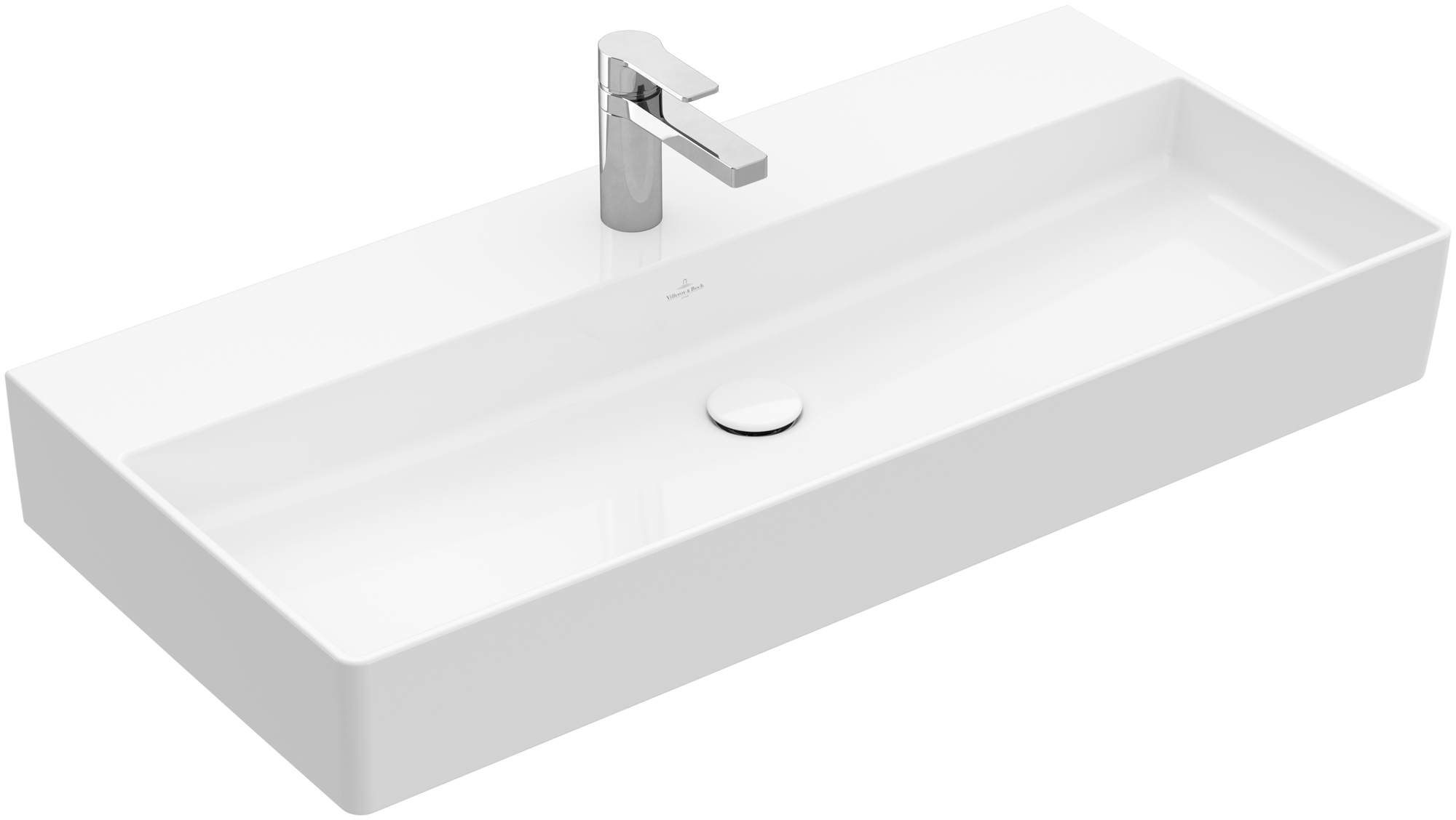 Villeroy & Boch Memento 2.0 Umywalka, 1000x470x135mm, bez przelewu, Weiss Alpin