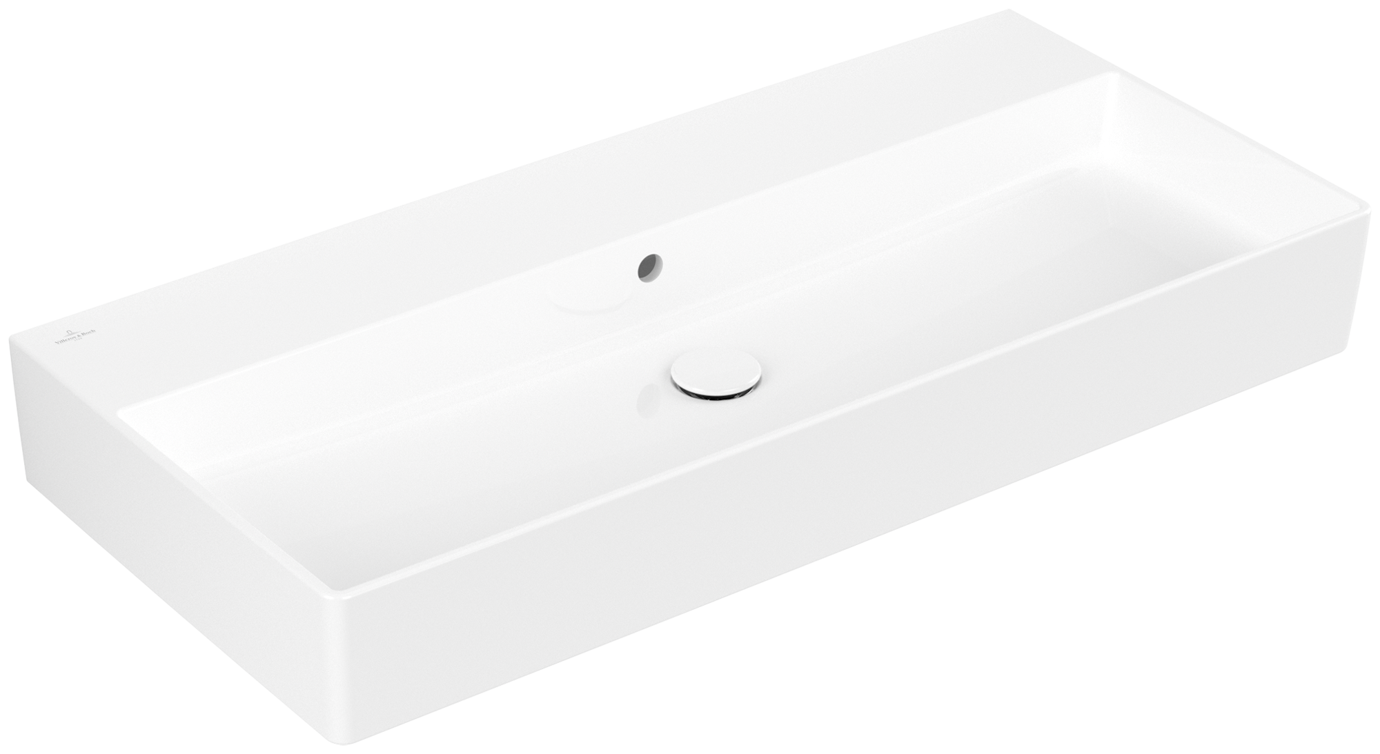 Villeroy & Boch Memento 2.0 Lavabos, 1000x470x135mm, avec trop-plein, Blanc