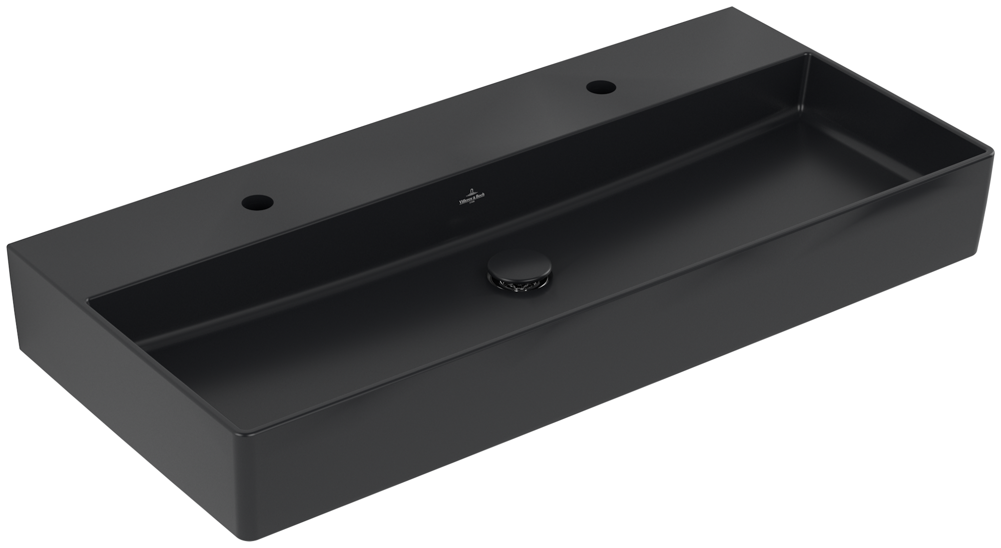 Villeroy & Boch Memento 2.0 Umywalka, 1000x470x135mm, bez przelewu, Pure Black CeramicPlus