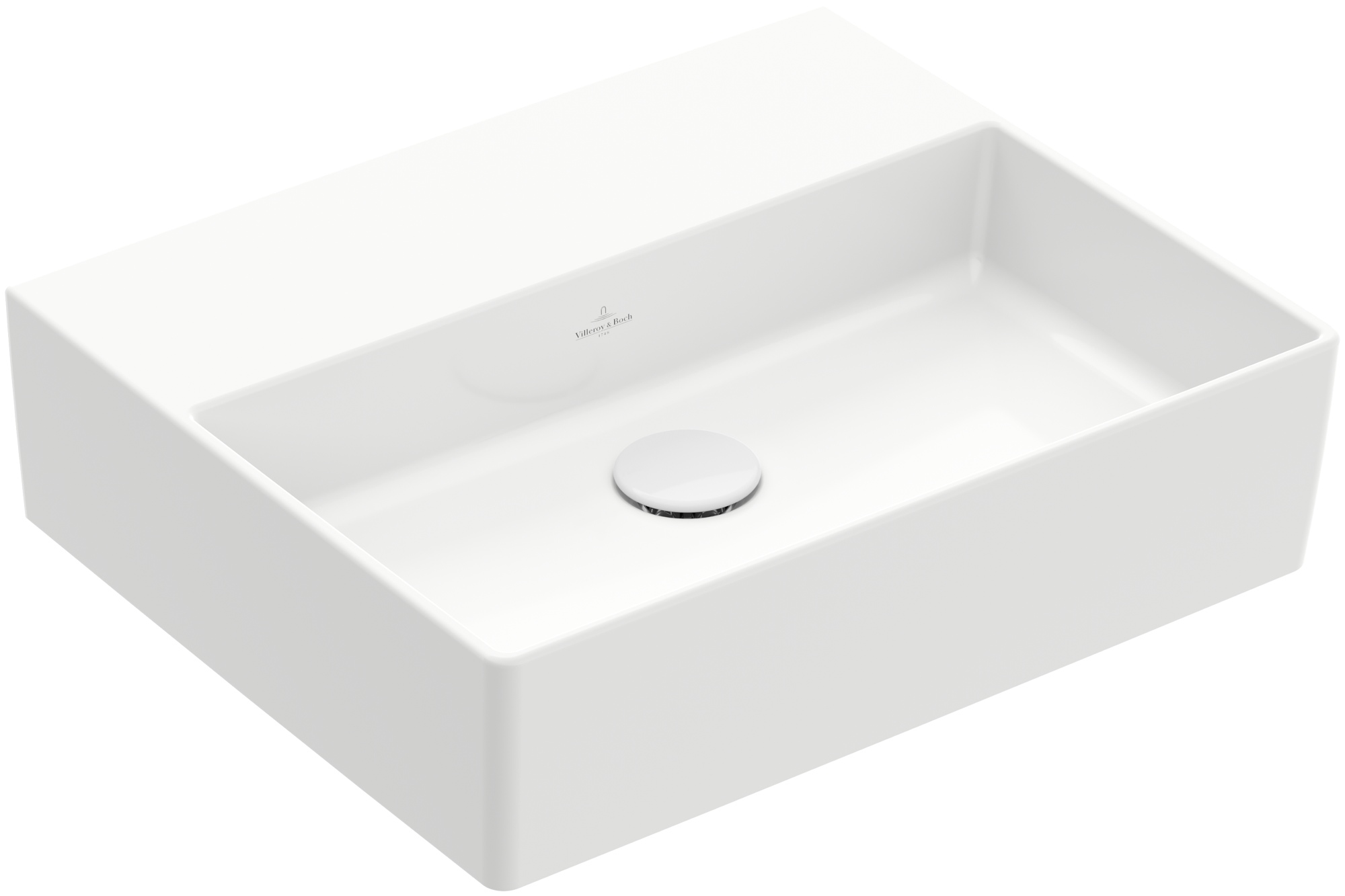 Villeroy & Boch Memento 2.0 Washbasin, 500x420x140mm, without overflow, White Alpin