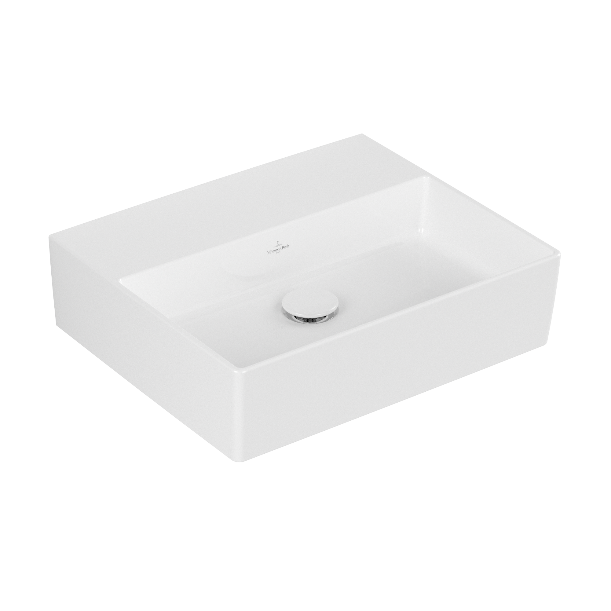 Villeroy & Boch Memento 2.0 Washbasin, 500x420x140mm, without overflow, White Alpin CeramicPlus