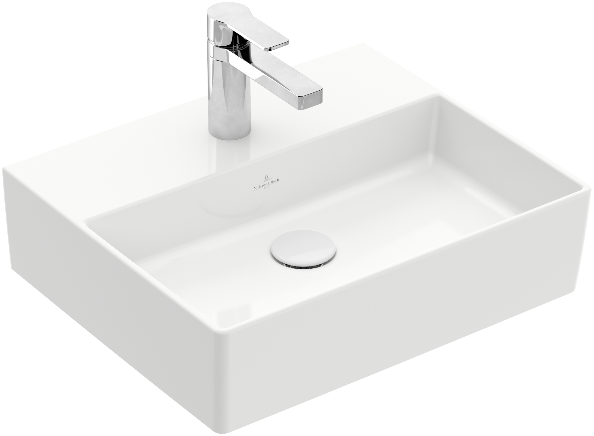 Villeroy & Boch Memento 2.0 Lavabos, 500x420x140mm, sans trop-plein, Blanc