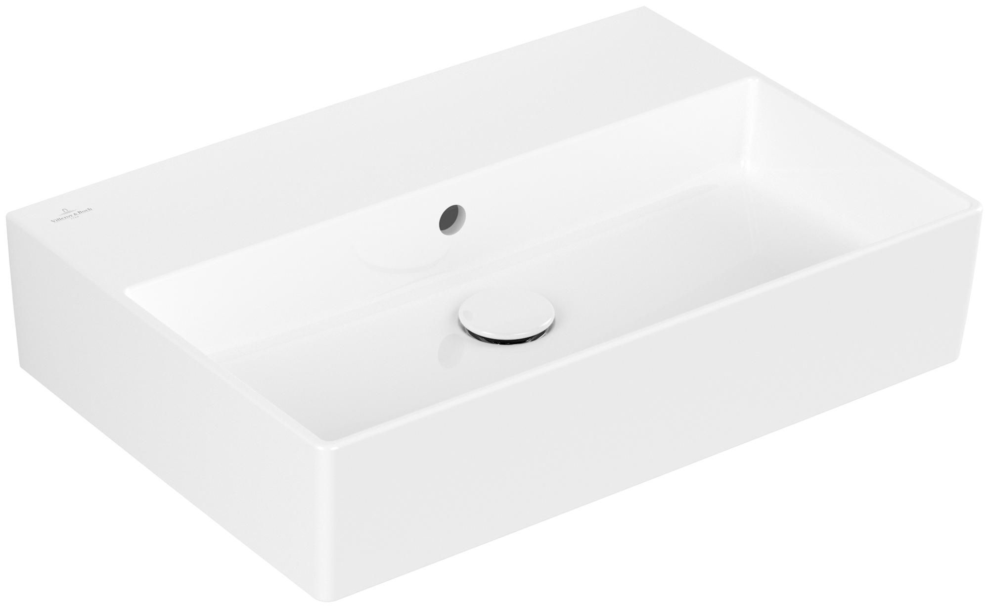 Villeroy & Boch Memento 2.0 Lavabo, 600x420x135mm, con rebosadero, Blanco