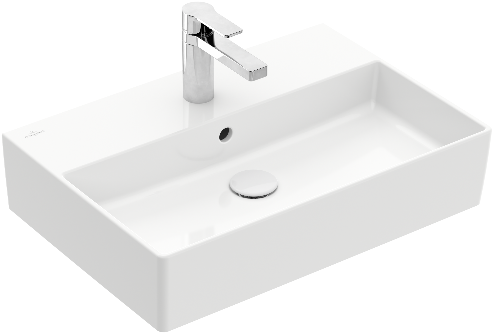 Villeroy & Boch Memento 2.0 Lavabos, 600x420x135mm, avec trop-plein, Blanc