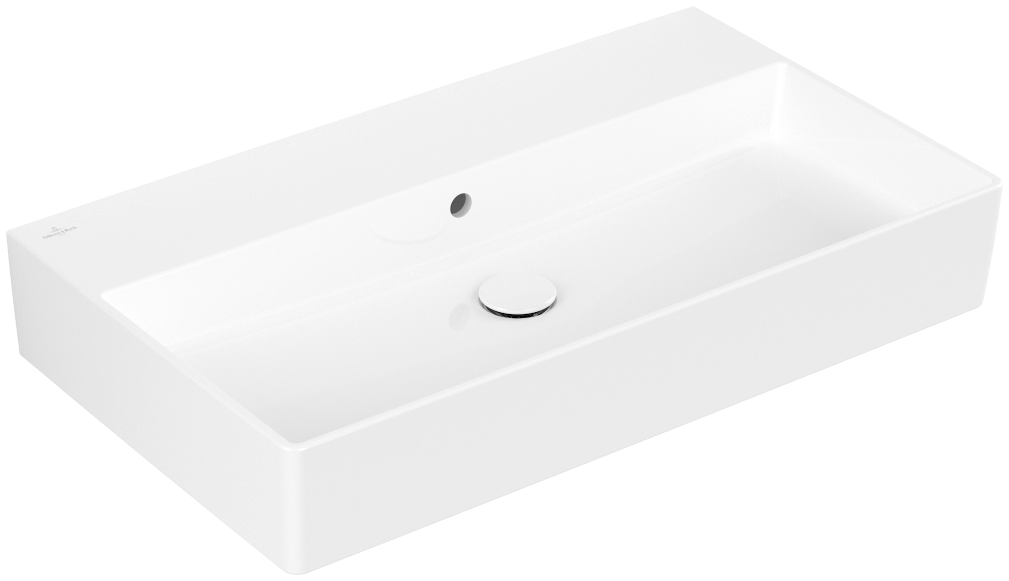 Villeroy & Boch Memento 2.0 Lavabo, 800x470x140mm, con rebosadero, Blanco