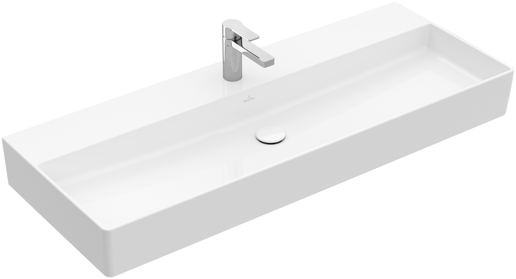 Villeroy & Boch Memento 2.0 Umywalka, 1200x470x150mm, bez przelewu, Weiss Alpin CeramicPlus