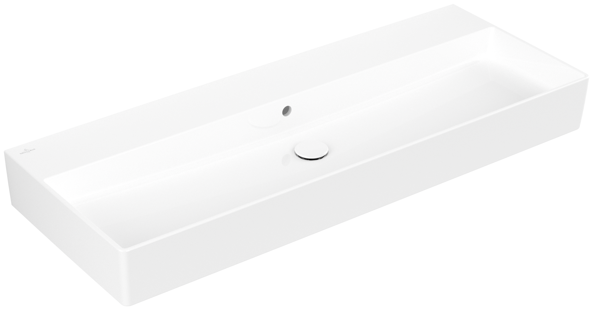 Villeroy & Boch Memento 2.0 Lavabos, 1200x470x150mm, avec trop-plein, Blanc
