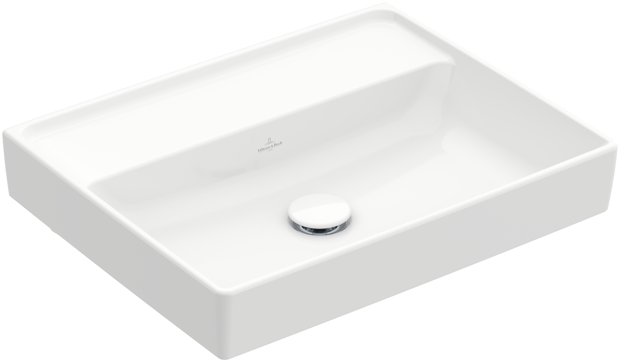 Villeroy & Boch Collaro Lavabos, 550x440x160mm, sans trop-plein, Blanc