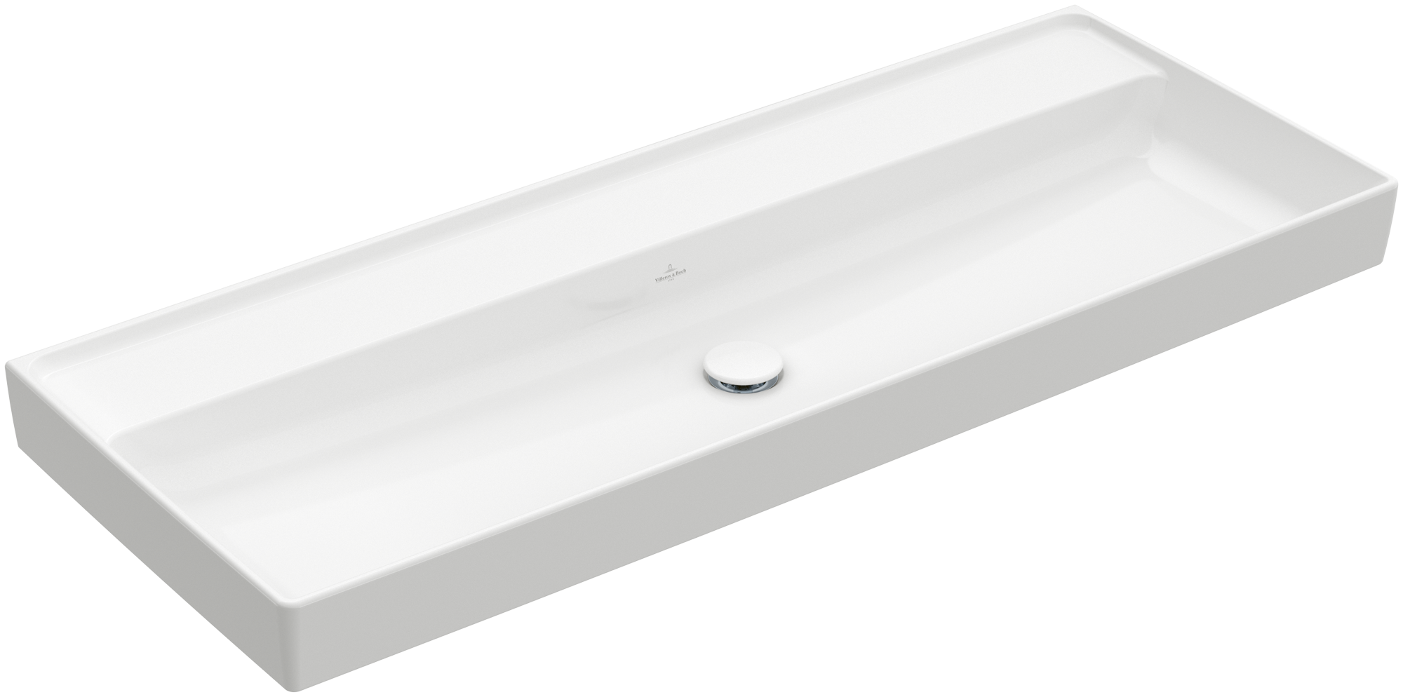 Villeroy & Boch Collaro Vanity washbasin, 1200x470x160mm, without overflow, White Alpin