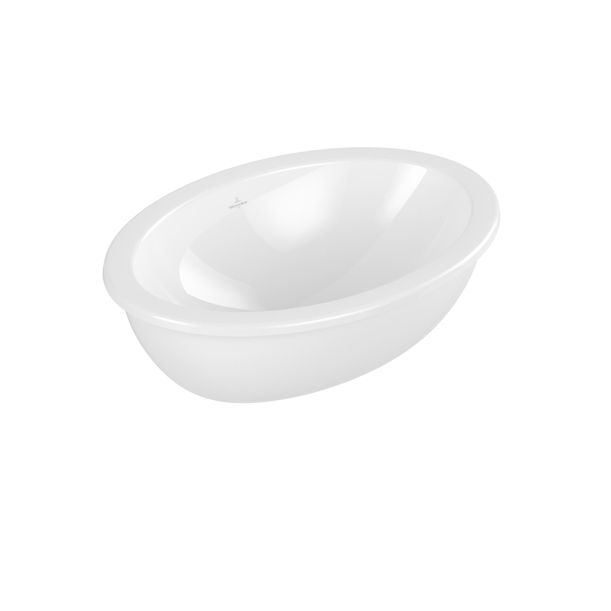 Villeroy & Boch Loop & Friends Built-in washbasin, 660x470x220mm, without overflow, White Alpin CeramicPlus