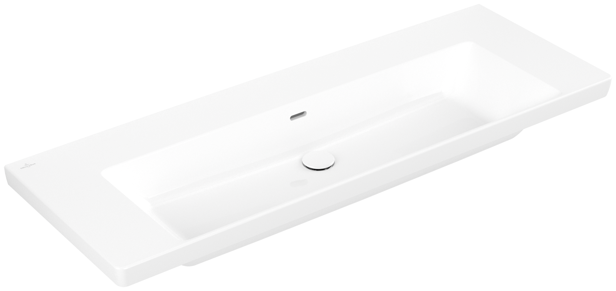 Villeroy & Boch Subway 3.0 Meubelwastafel, 1300x475x170mm, met overloop, White Alpine CeramicPlus