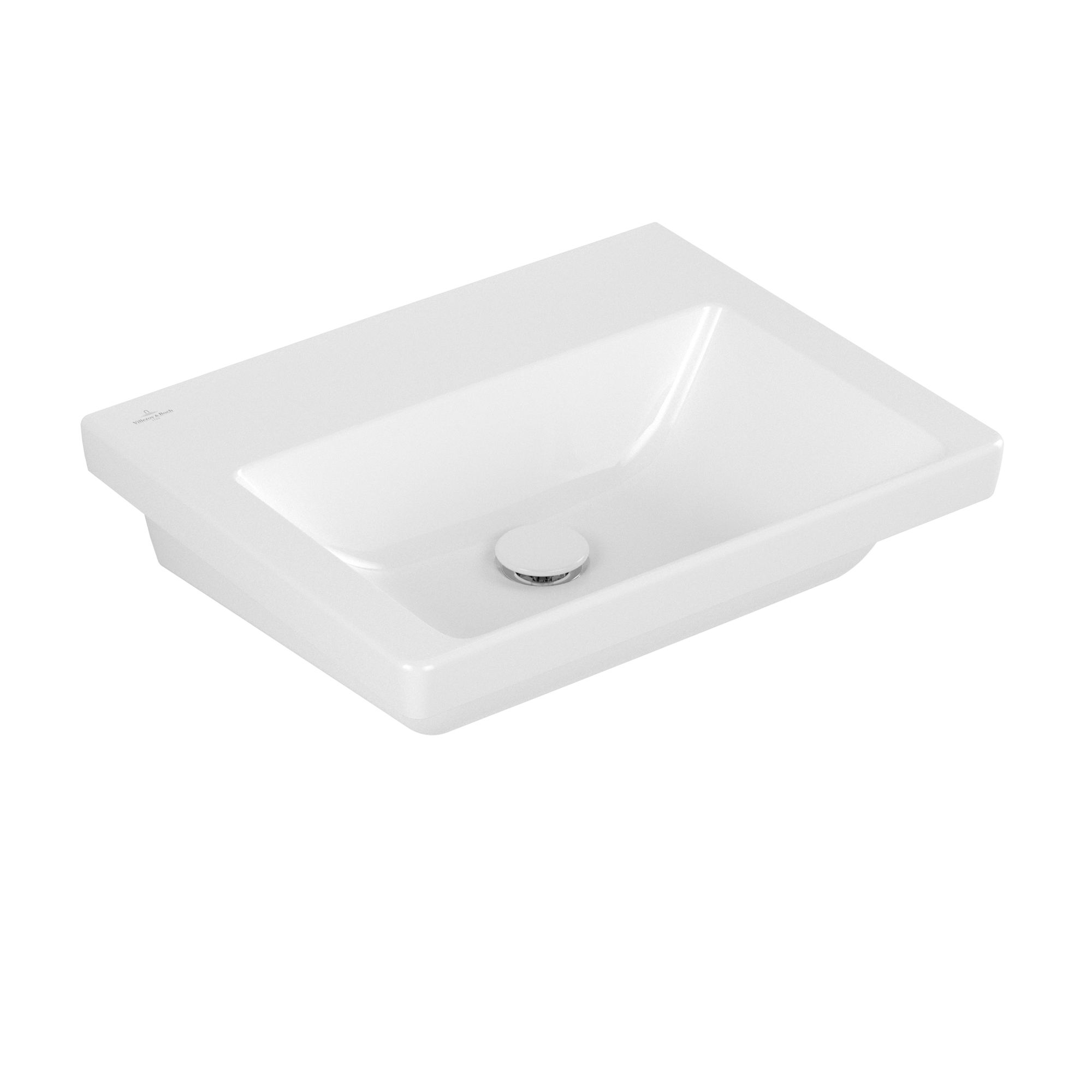 Villeroy & Boch Subway 3.0 Umywalka, 550x440x165mm, bez przelewu, Weiss Alpin