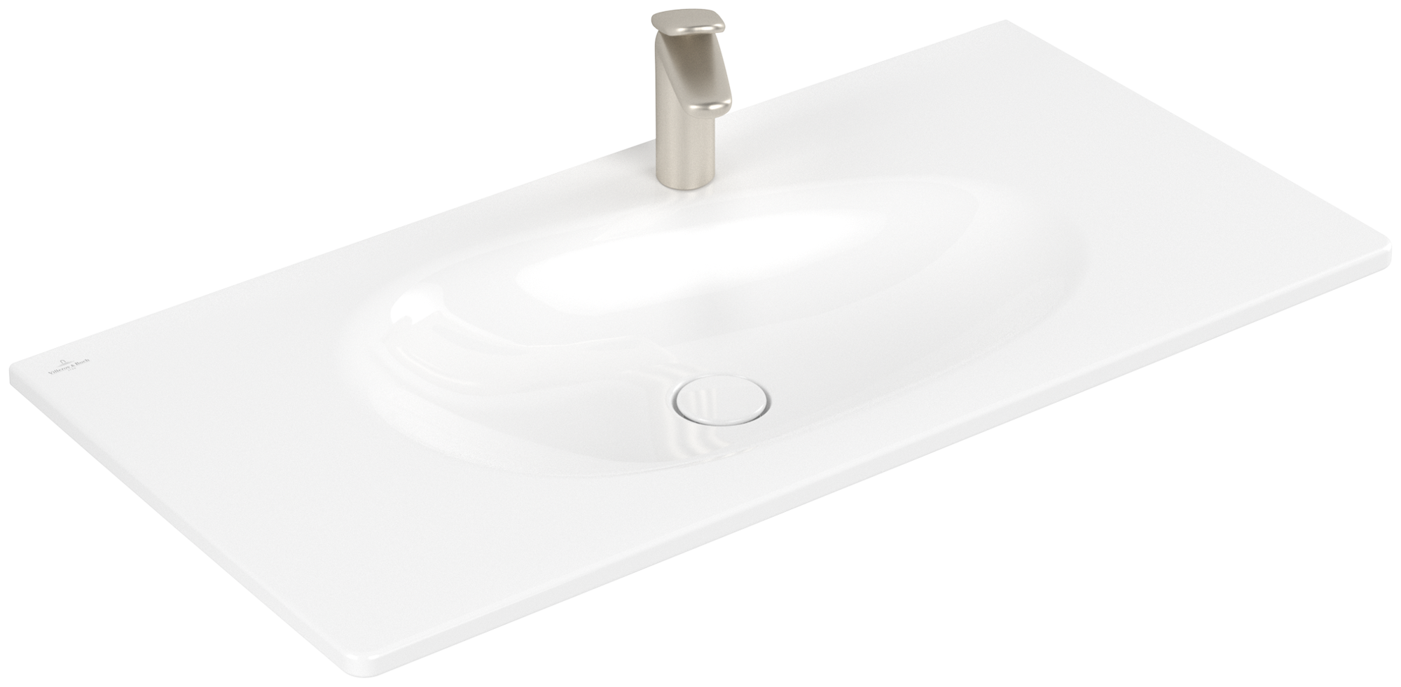 Villeroy & Boch Antao Vanity washbasin, 1000x500x150mm, without overflow, White Alpin CeramicPlus