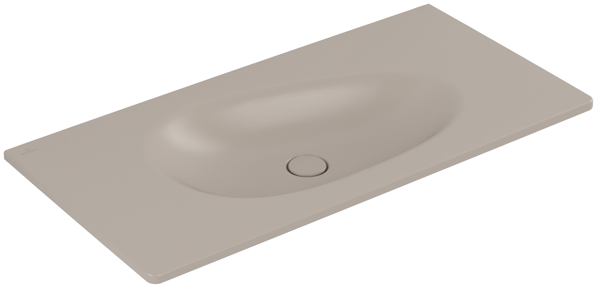 Villeroy & Boch Antao Vanity washbasin, 1000x500x150mm, without overflow, Almond CeramicPlus