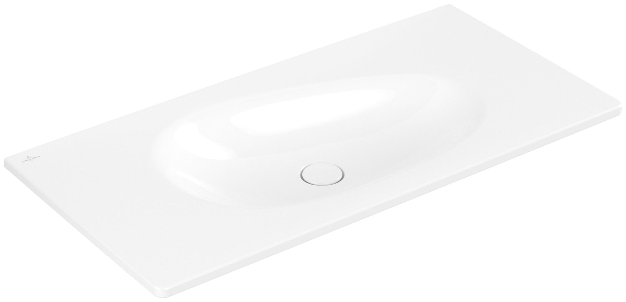 Villeroy & Boch Antao Vanity washbasin, 1000x500x150mm, without overflow, White Alpin CeramicPlus