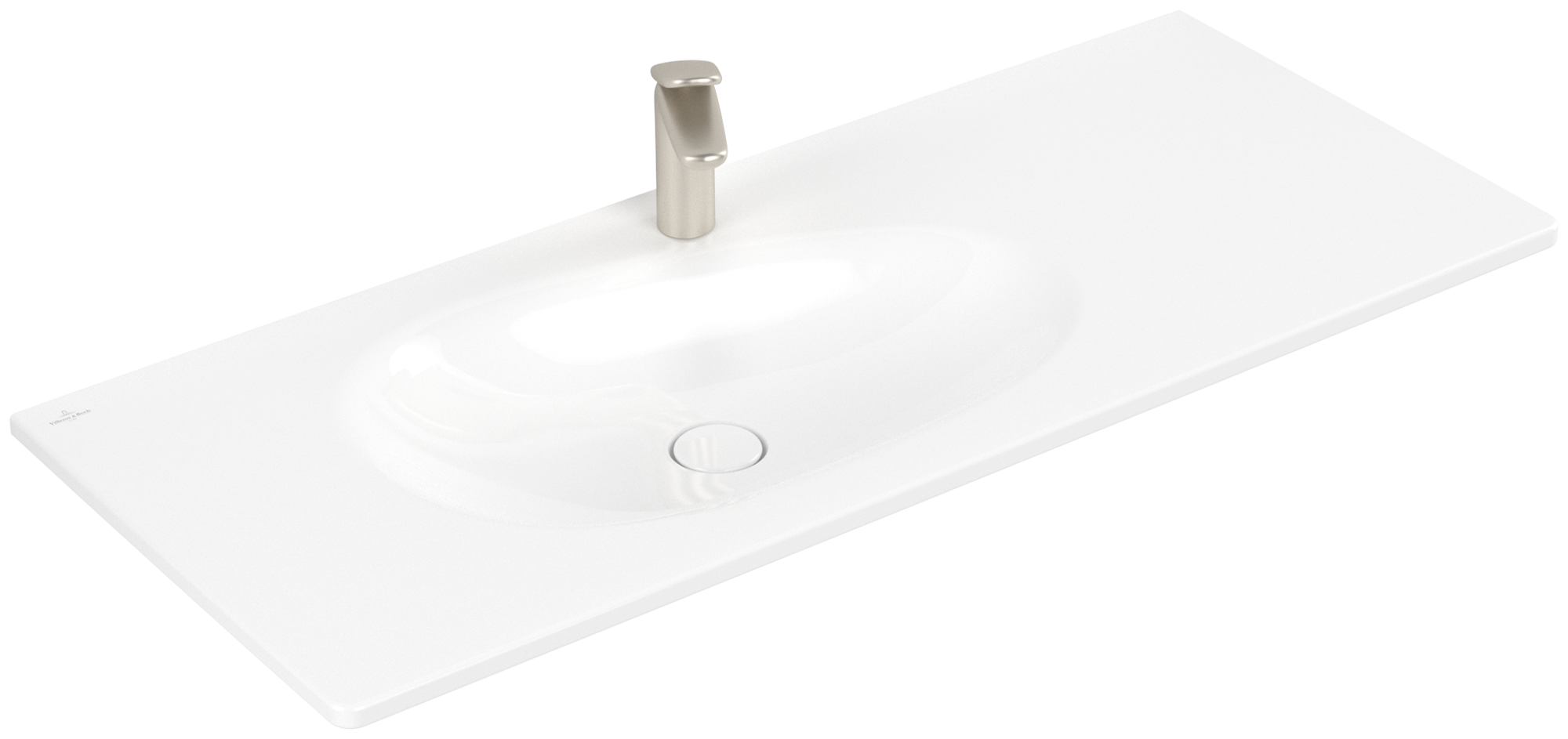 Villeroy & Boch Antao Vanity washbasin, 1200x500x150mm, without overflow, White Alpin CeramicPlus