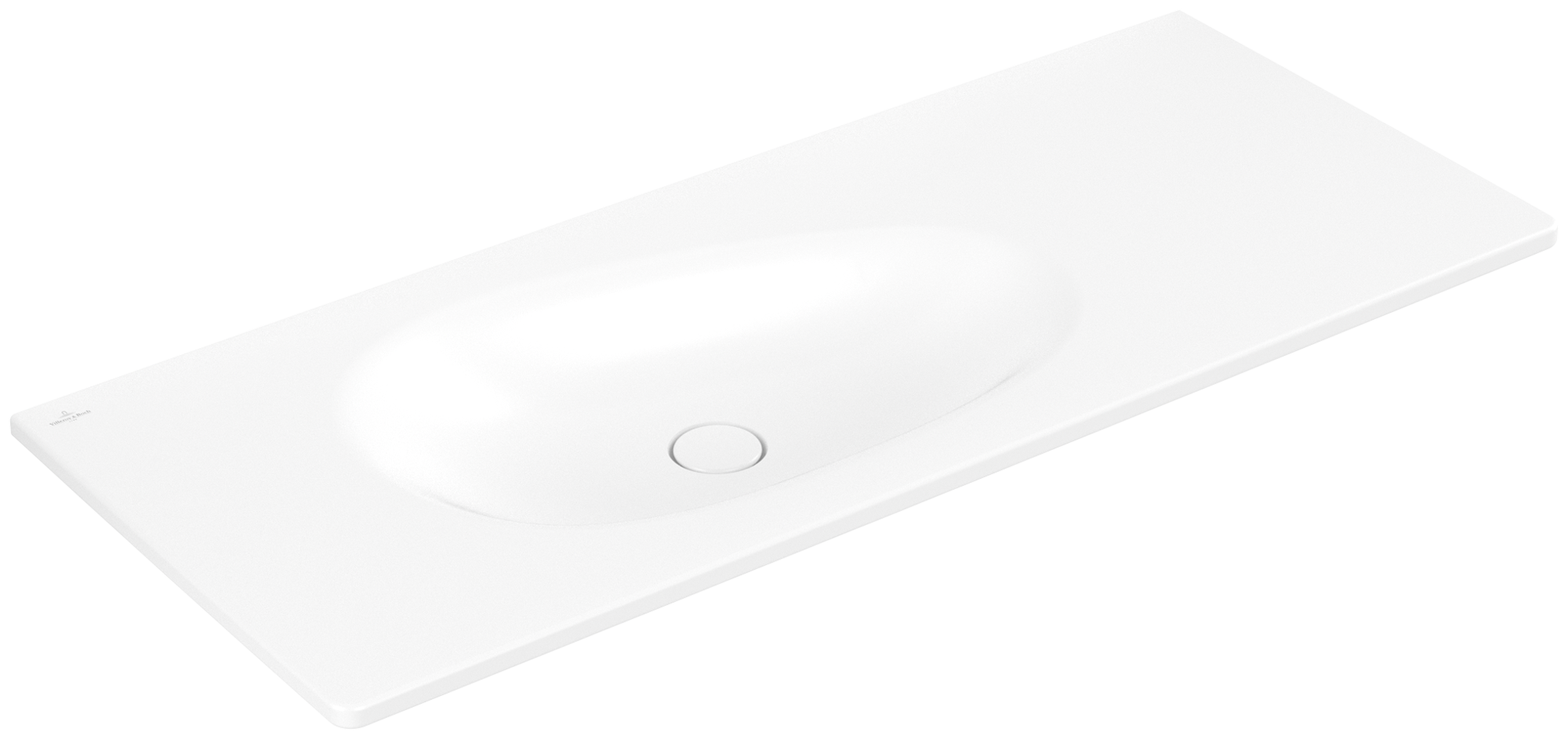 Villeroy & Boch Antao Vanity washbasin, 1200x500x150mm, without overflow, Stone White CeramicPlus