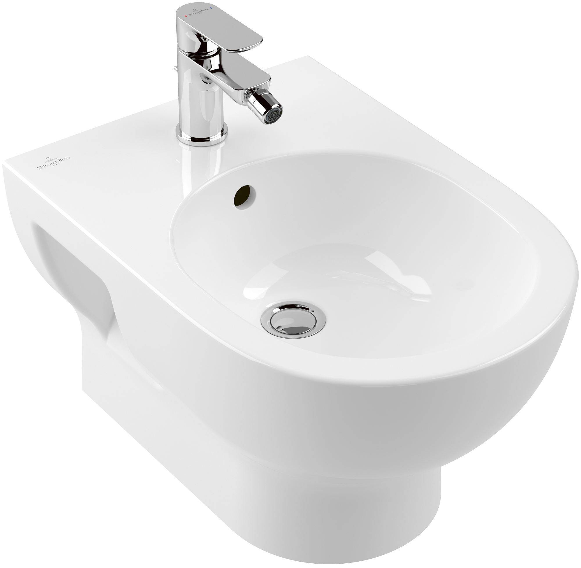 Villeroy & Boch O.novo Bidet, 360x520mm, White Alpine CeramicPlus