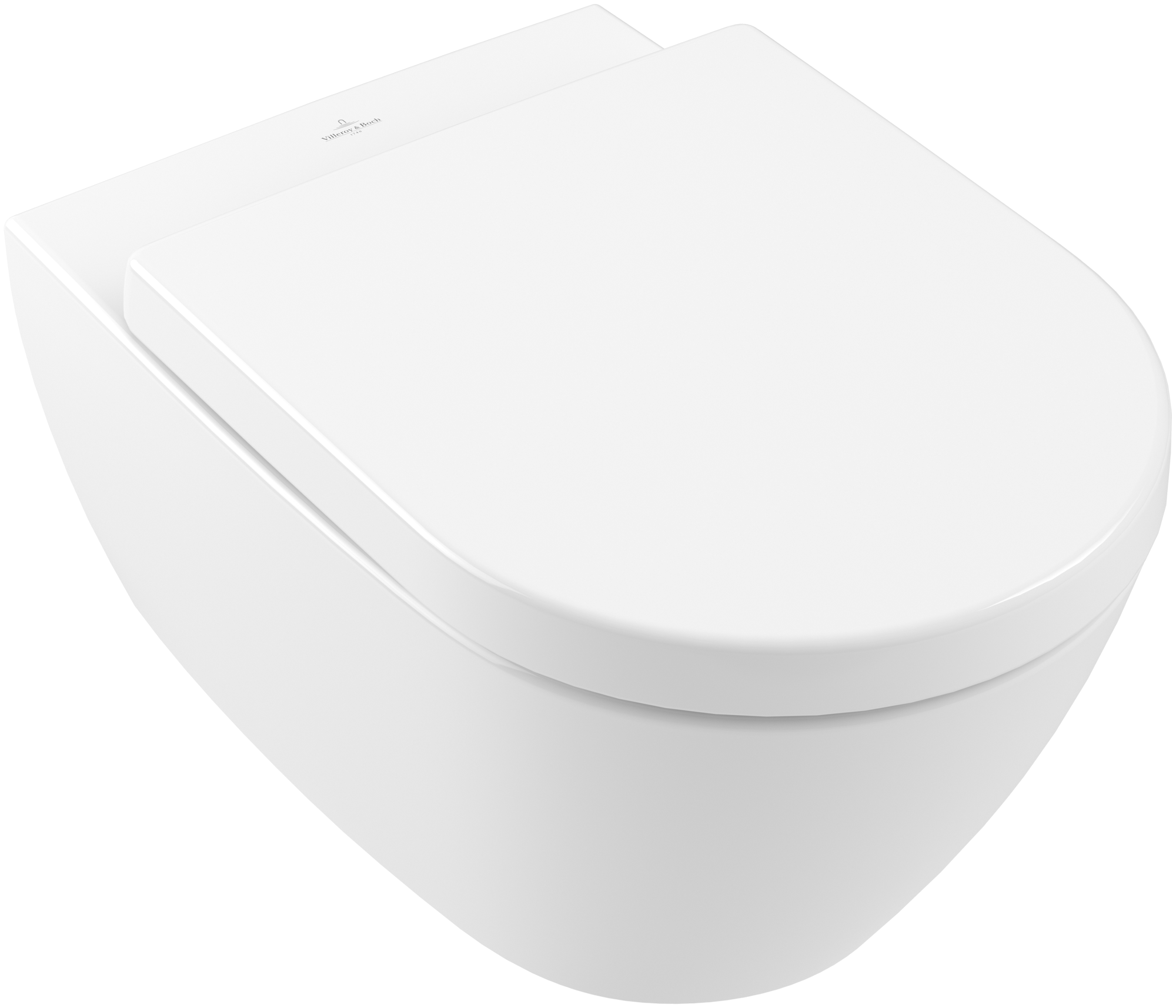 Villeroy & Boch Subway 2.0 DirectFlush Washdown toilet, rimless, wall-mounted, with DirectFlush, White Alpin