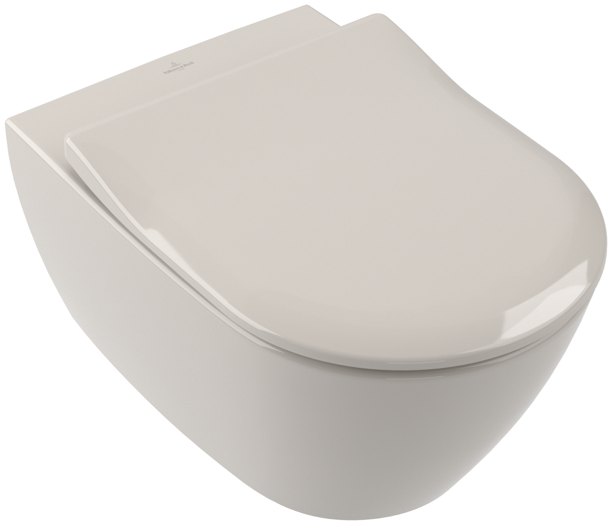Villeroy & Boch Subway 2.0 DirectFlush Washdown toilet, rimless, wall-mounted, with DirectFlush, Pergamon CeramicPlus