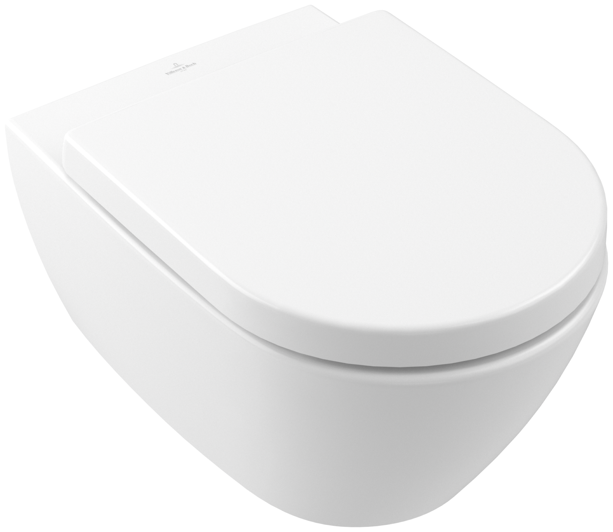 Villeroy & Boch Subway 2.0 DirectFlush Washdown toilet, rimless, wall-mounted, with DirectFlush, Stone White CeramicPlus