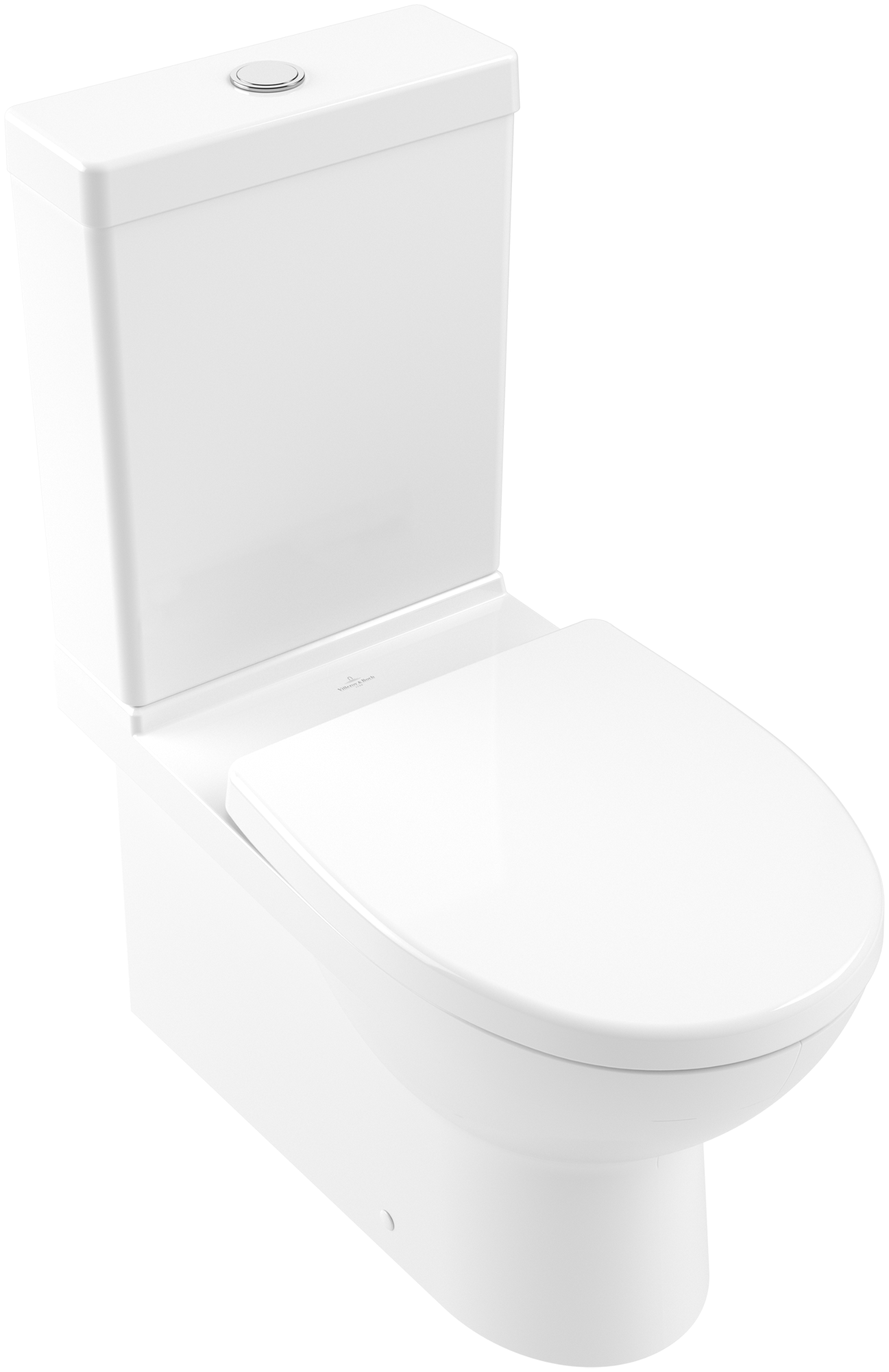 Villeroy & Boch Tube Washdown toilet for close-coupled WC-suite, floor-standing, White Alpin
