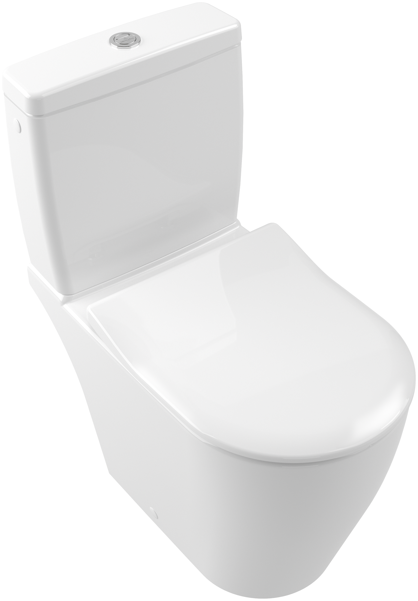 Villeroy & Boch Avento DirectFlush Combipack, modèle sur pied, avec DirectFlush, Blanc