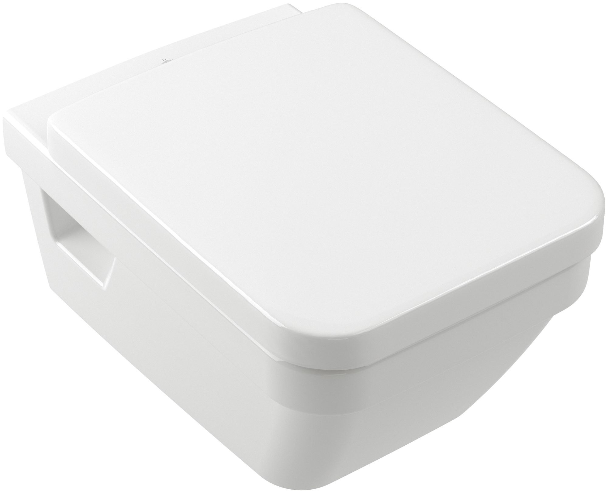 Villeroy & Boch Architectura DirectFlush Washdown toilet, rimless, wall-mounted, with DirectFlush, White Alpin