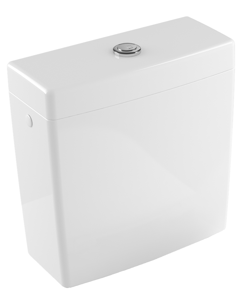 Villeroy & Boch Subway 2.0 Cistern, water inlet from the sides or rear, White Alpin CeramicPlus