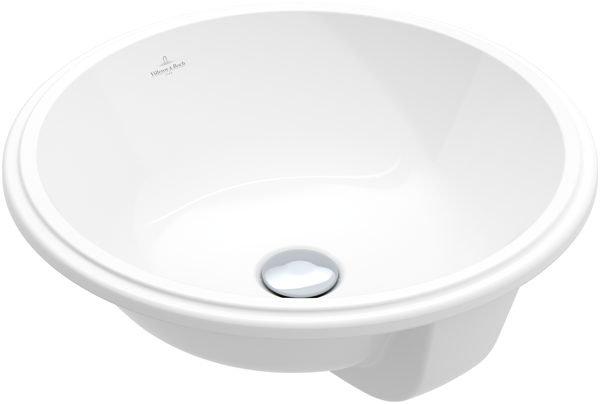 Villeroy & Boch Architectura Undercounter washbasin, 450x450x175mm, without overflow, White Alpin
