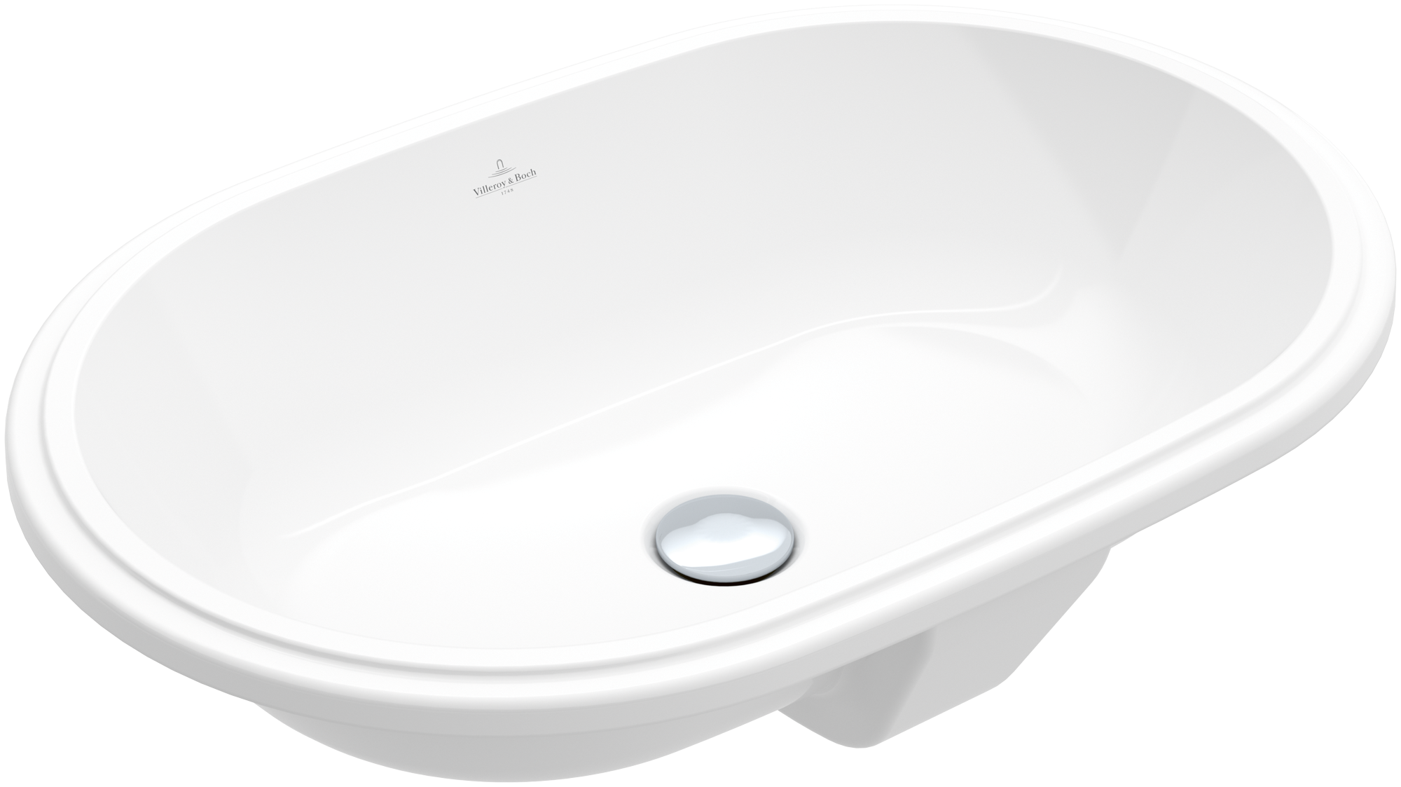 Villeroy & Boch Architectura Undercounter washbasin, 430x630x175mm, without overflow, White Alpin