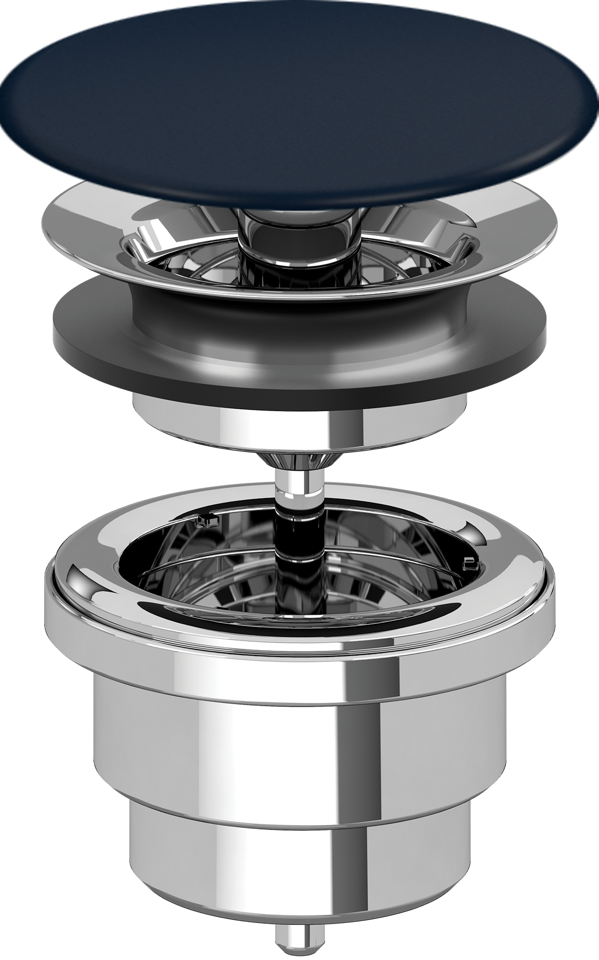 Villeroy & Boch Zubehör Nicht verschließbares Ventil, 121x215x68mm, Nightfall CeramicPlus