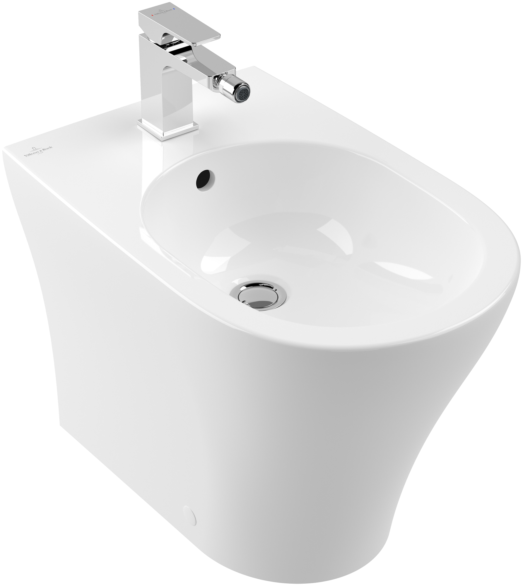 Villeroy & Boch O.novo Bidet, 360x560mm, White Alpine CeramicPlus