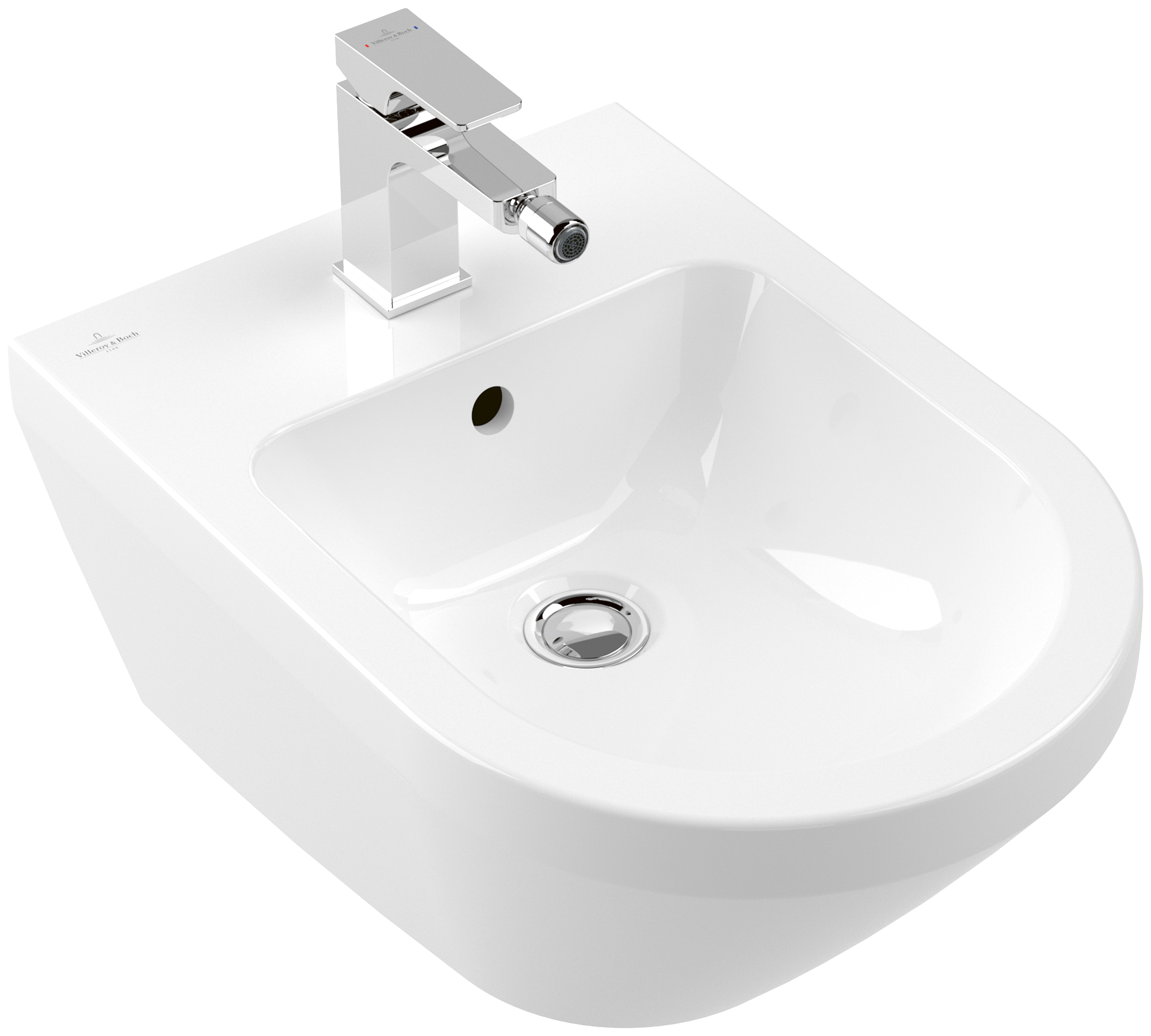 Villeroy & Boch Architectura Bidet, 370x530mm, White Alpine CeramicPlus