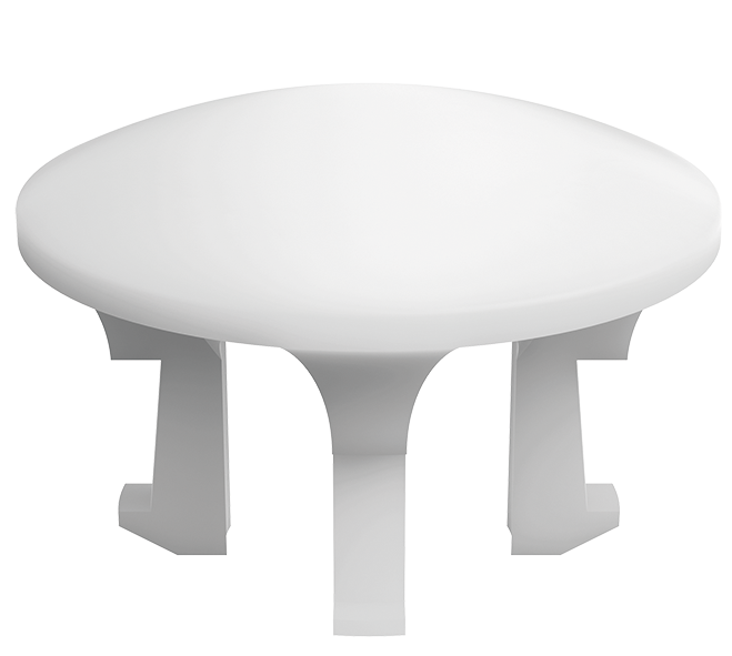 Villeroy & Boch Accessories Cap (overflow cover), 42x43x32mm, Star White