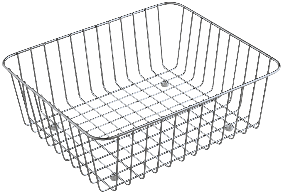 Villeroy & Boch Accessoires Panier vaisselle, en Acier inoxydable, Acier inoxydable