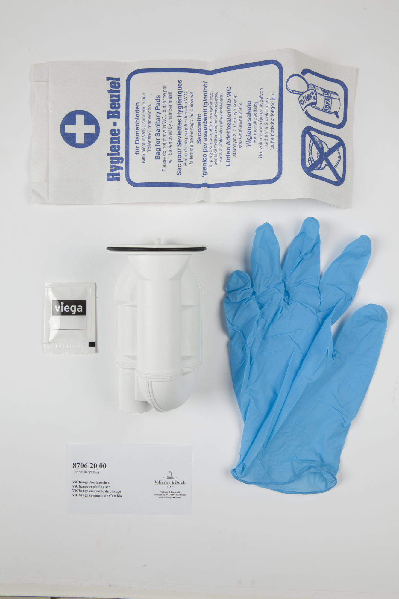 Villeroy & Boch Zubehör ViChange Siphonkartusche, 190.5x258.5x69.5mm